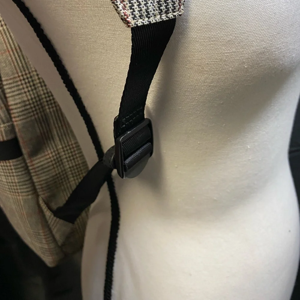 A.P.C. Saville Check Backpack - Picture 6 of 6